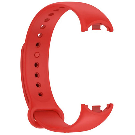 Ремешок на руку для Mi band 8/9, силиконовый, красный