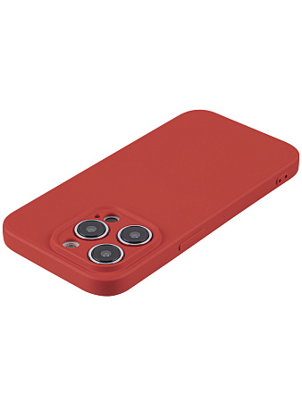 Чехол силиконовый для iPhone 14 Pro Max (6.7), good quality, c защитой камеры, X-CASE, красный