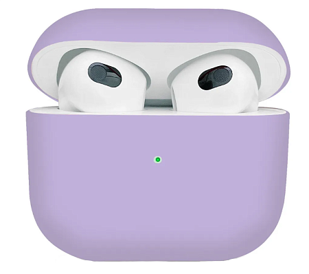 Чехол силиконовый для Airpods 3 case, X-CASE, лиловый