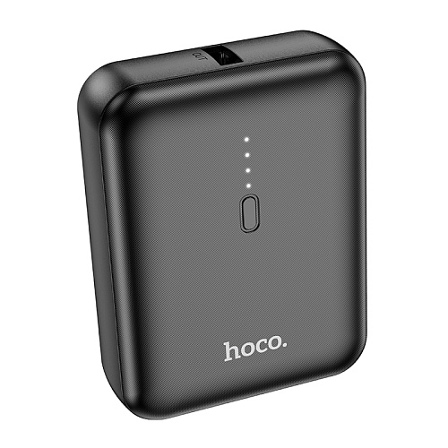Универсальный Доп. Аккумулятор 5000mAh, J96, HOCO, выход 1 USB (5V/2.0A), черный
