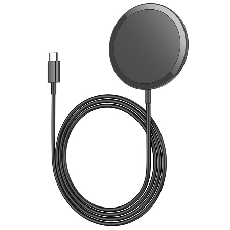 Беспроводное зарядное устройство, CW52, HOCO, Type-C, Magsafe, черный