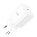 Сетевое зарядное устройство, 1 PD 20W (N27), HOCO, белый