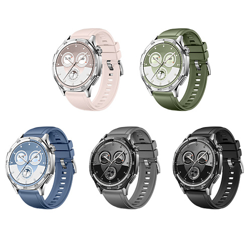 Ремешок на руку универсальный для умных часов 22мм, HOCO, WH17, силиконовый, черный