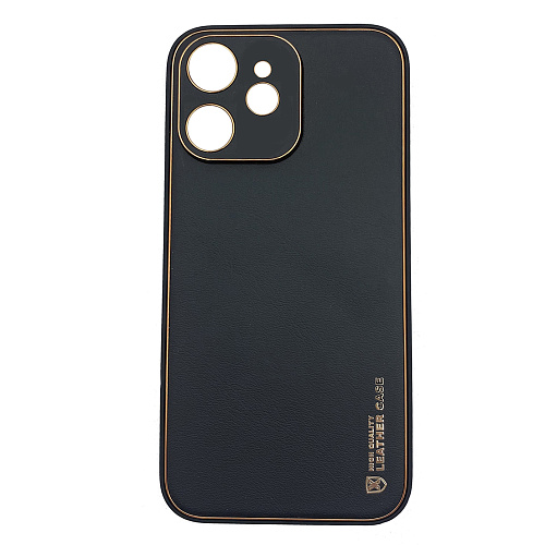 Чехол силиконовый для IPhone 11, Graceful Leather series, HOCO, черный