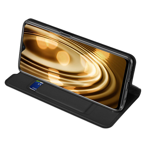 Чехол-книжка для Xiaomi Redmi Note 7/Note 7 Pro, X-CASE, боковой, черный