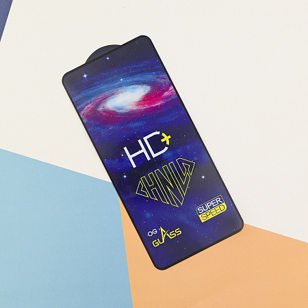 Защитное стекло на Xiaomi Poco F6/F6 Pro/F7 Pro/F7 Ultra/M7 Pro(5G)/X7 (5G)/X7 Pro (5G), HD+, черный, X-CASE