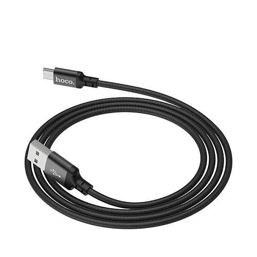 USB Кабель Micro, HOCO, X14, колба, черный