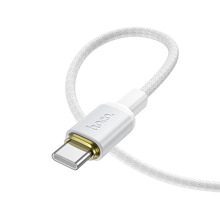 USB Кабель Type-C, HOCO, X128, 1м, белый