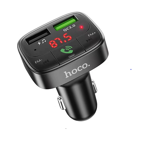 Bluetooth FM модулятор, E59, HOCO, черный