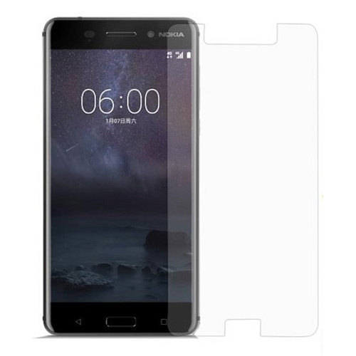Защитное стекло на Nokia 6, прозрачное, X-CASE