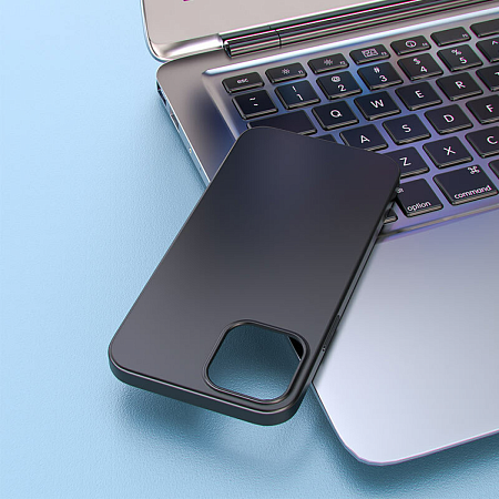 Чехол силиконовый для IPhone 12 Pro Max (6.7), Fascination series TPU, HOCO, черный