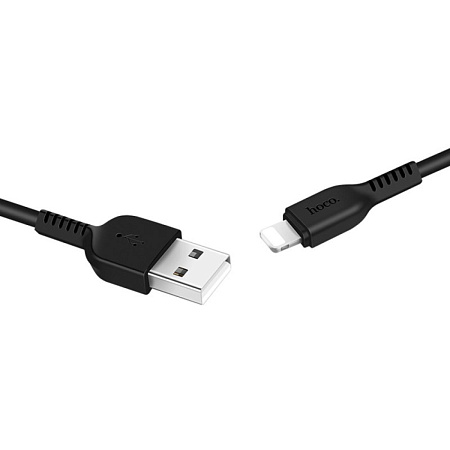 USB дата кабель Lightning, HOCO, X20, 2M, черный