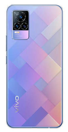 Чехол силиконовый для Vivo V21E, с защитой камеры, X-CASE, прозрачный