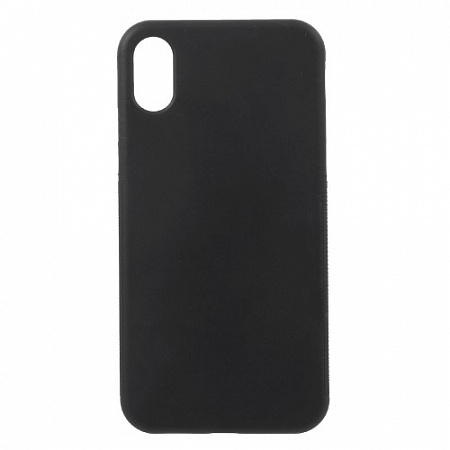 Чехол силиконовый для iPhone X/XS, X-CASE, черный
