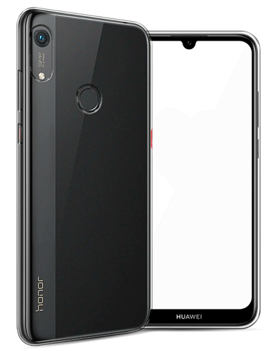 Чехол силиконовый для Honor 8A/8A Pro/Prime/ Honor Play 8A/Y6 (2019)/Y6p, X-CASE, прозрачный