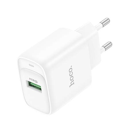 Сетевое зарядное устройство, 1 USB 3.0 QC (C140A), HOCO, белый