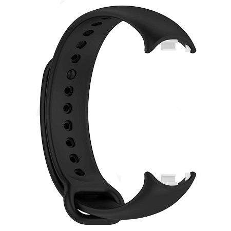Силиконовый ремешок на руку для Huawei Honor band 9, черный
