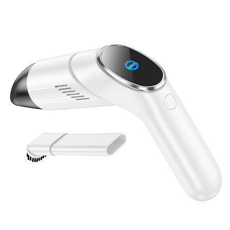 Автомобильный пылесос ZP6, HOCO, с дисплеем, мощность: 55W, белый