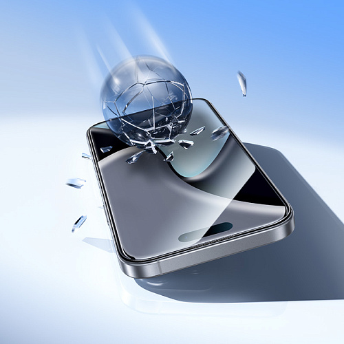 Защитное стекло для iPhone 16 Pro/17, A40, HOCO, прозрачность 95%, тонкая рамка