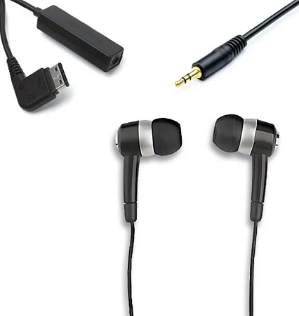 Наушники SA stereo headset, вакуумные, черные