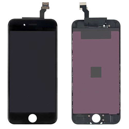 Дисплей iPhone 6 в сборе с тачскрином (черный), LCD