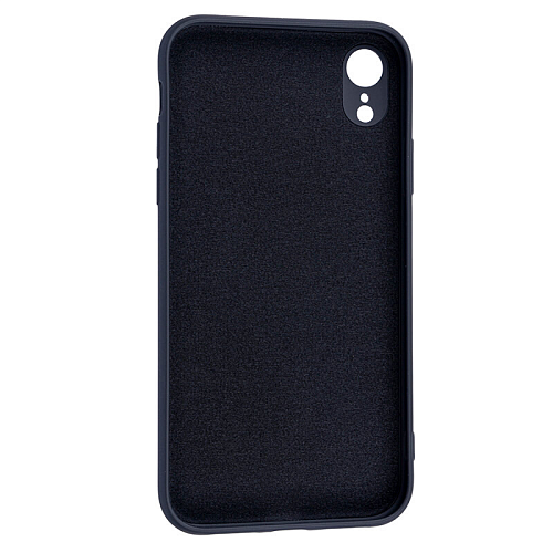 Чехол силиконовый для iPhone XR (6.1), good quality, с защитой камеры, X-CASE, черный