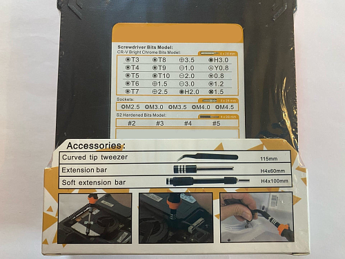 Набор отверток для ремонта телефонов JM-8160, 33 in 1