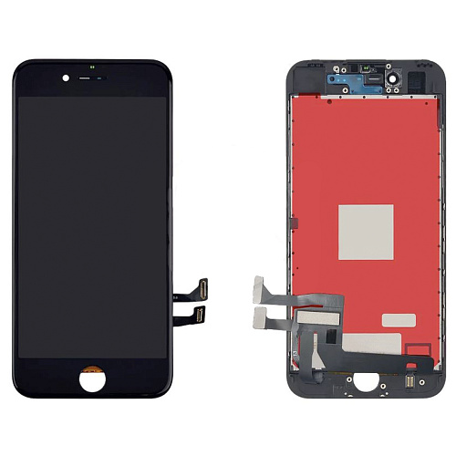 Дисплей iPhone 7 в сборе с тачскрином (черный), высокое качество (HC)