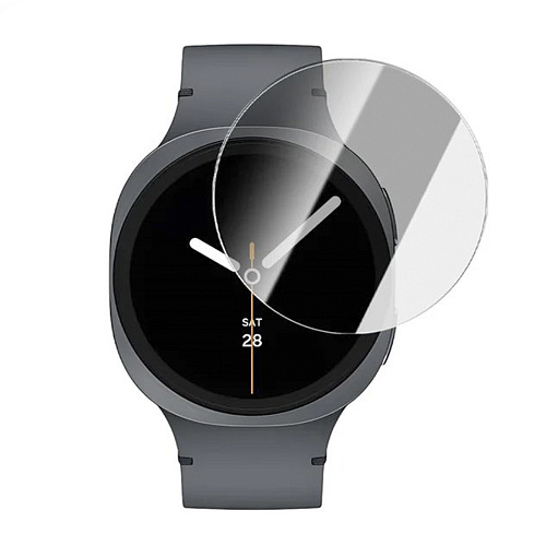 Защитное стекло на Часы Samsung Galaxy Watch 8 Wi-Fi, 44 mm, прозрачное