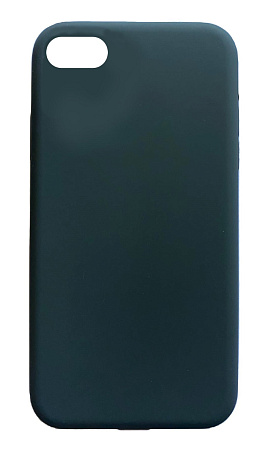 Чехол - накладка для iPhone 7/8/SE (2020), Silicon Case, без лого, угольно-серый