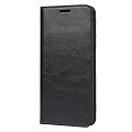 Чехол-книжка для Xiaomi 12/12X, боковой, экокожа, черный
