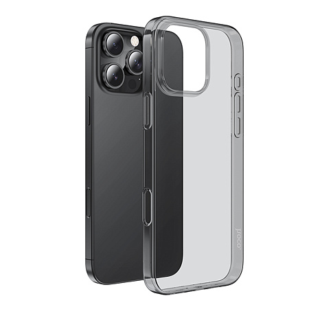 Чехол силиконовый для iPhone 16 Pro, Light series TPU, HOCO, черный