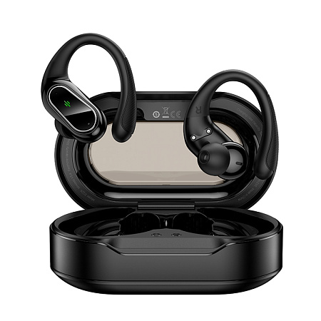 Беспроводные наушники EQ29, HOCO, TWS с заушинами, вакуумные, черный