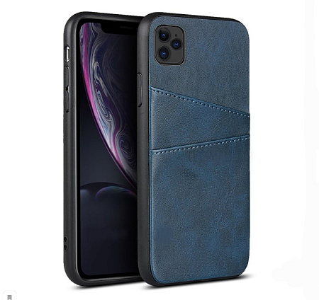 Чехол силиконовый для iPhone 11 Pro Max (6.5), DU DU, синий