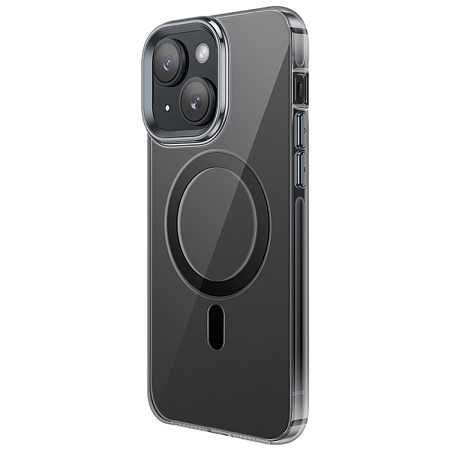 Чехол для iPhone 15, PC, Магнитный (MagSafe), AS3, HOCO, черный