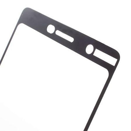 Защитное стекло на Nokia 7 Plus, Silk Screen 2.5D, черный, X-CASE