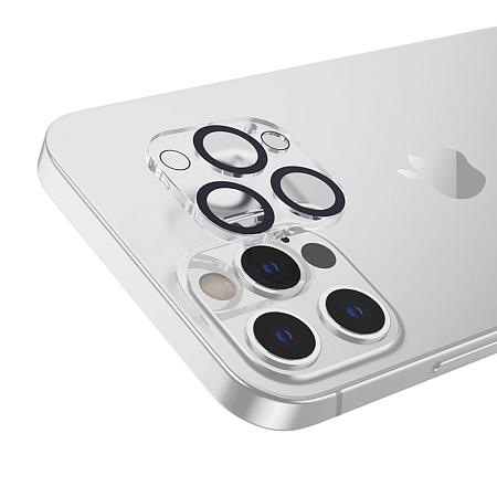 Защитное стекло на iPhone 12 Pro Max (6.7) G13, HOCO, на заднюю камеру, черное