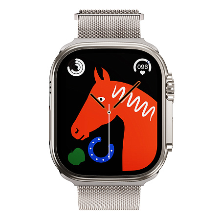 Ремешок на руку для Apple Watch 44/45/46/49 мм, HOCO, AS101, Milanese loop, магнитный, звездный цвет