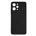 Чехол силиконовый для Xiaomi Redmi 12 (4G)/redmi 12 (5G)/Note 12R, с защитой камеры, X-CASE, черный