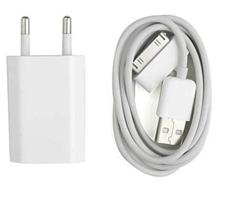 СЗУ, 1 USB+кабель для iPhone 4/4S