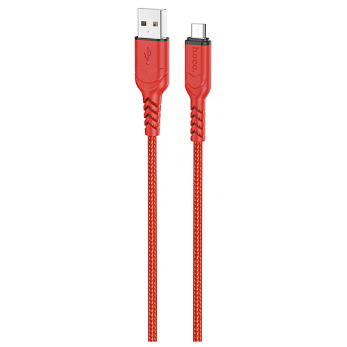 USB Кабель Micro, HOCO, X59, красный