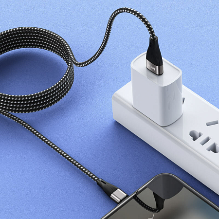 USB Кабель Micro, HOCO, X57, черный