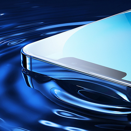 Защитное стекло на iPhone 13 Pro Max (6.7)/14 Plus, G777, HOCO, anti-static, черное