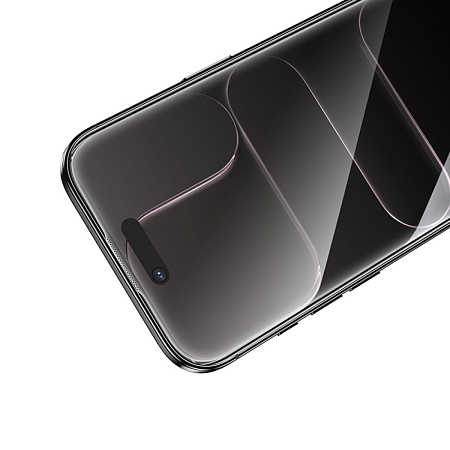 Защитное стекло для iPhone 17 Air, A777 Plus, HOCO, антишпионское, черное