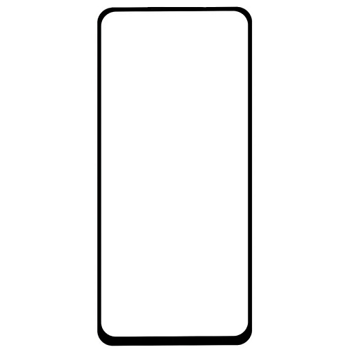 Защитное стекло на Realme 8/8 Pro/Oppo Reno 5 Lite/Oppo A96 (5G), черное, X-CASE