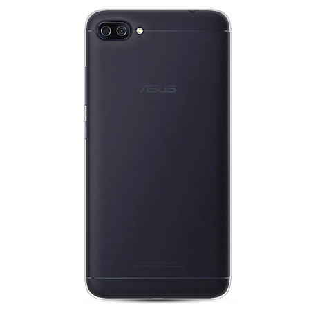 Чехол силиконовый для Asus Zenfone 4 MAX, ZC554KL, прозрачный
