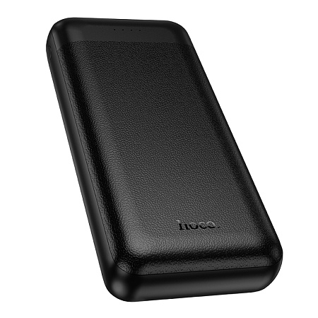 Универсальный Доп. Аккумулятор 20000mAh, J153A, HOCO, выход: 2 USB (5V/2A), черный