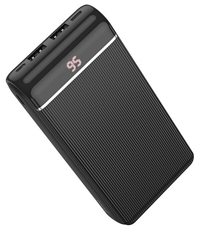 Универсальный Доп. Аккумулятор 10000mAh, J59, HOCO, черный