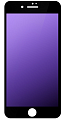Защитное стекло на iPhone 7/8/SE (2020), Anti-blue ray матовый, черный, X-CASE