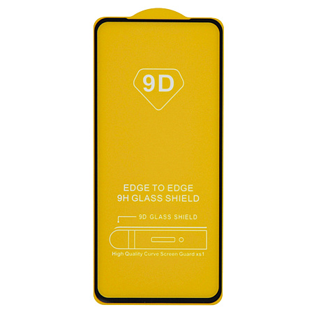 Защитное стекло на Infinix Hot 40i, 9D, черный, X-CASE